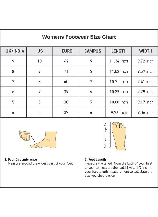 CAMPUS - Campus Women's ALICE WHT/S.GRN Running Shoes - 4UK/India 9G-178 - Image 1
