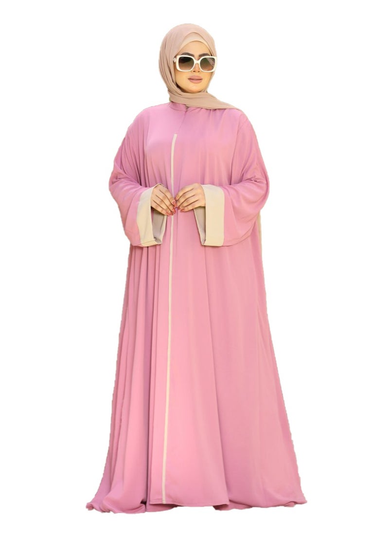 Generic - Adana aleumr , material is crepe, size is one size, can be worn up to 160 kilos for women GAMAL SONS FOR ABAYA 7052 - Image 1