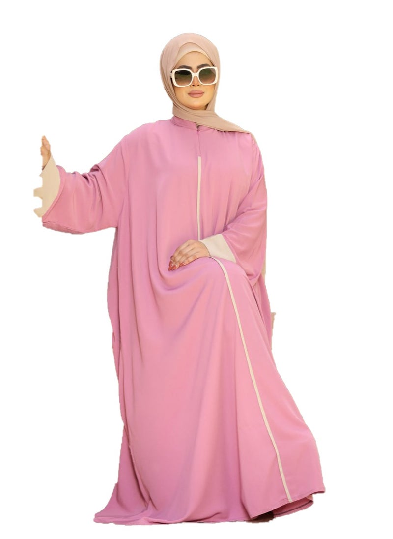 Generic - Adana aleumr , material is crepe, size is one size, can be worn up to 160 kilos for women GAMAL SONS FOR ABAYA 7052 - Image 1