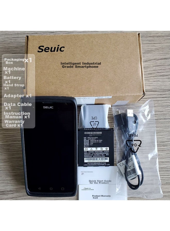 Seuic Cruise1-e300 Handheld Data Terminal, Android Pda Collector, Industrial Phone, Telecom Warehouse Inventory Machine, 1d/2d Wireless Scanner - Image 4