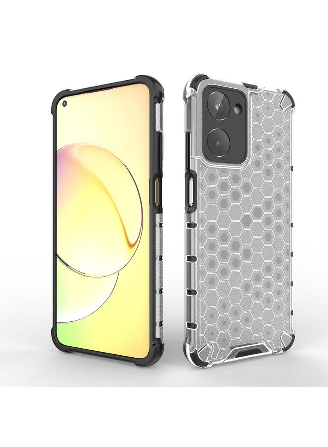 اس-توب جراب هاتف Realme 10 Pro+ 5G Honeycomb مقاوم للصدمات - Image 3