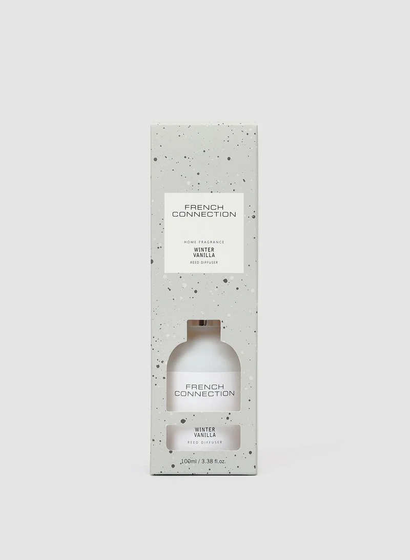 French Connection Vanilla White Collection Winter Vanilla Reed Diffuser 100ML  | Best Price UAE