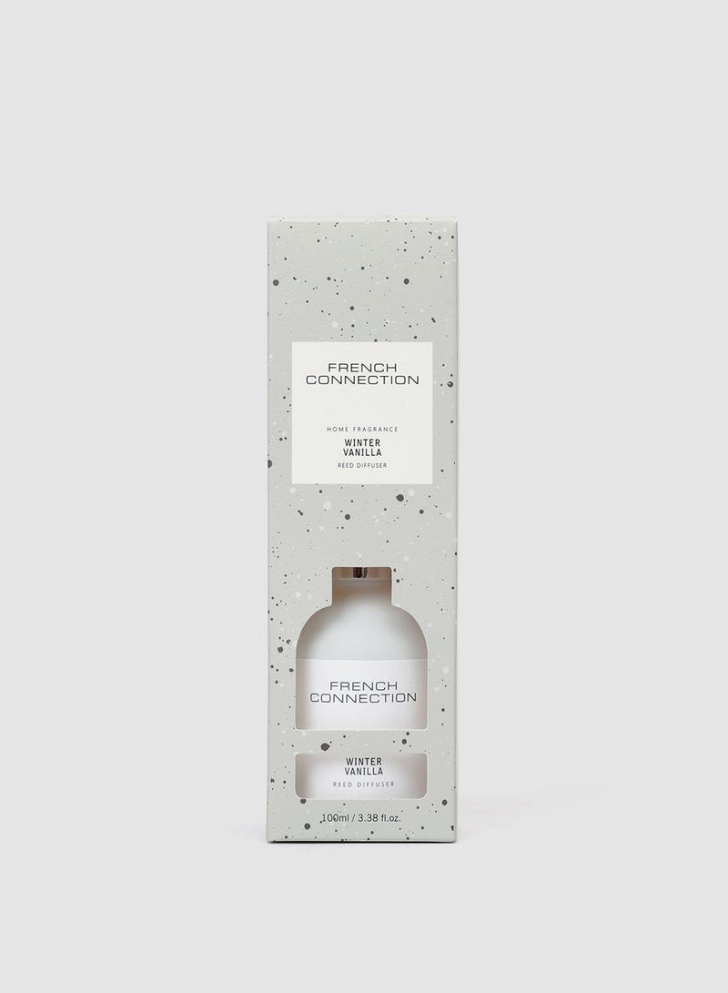 French Connection White Collection Winter Vanilla Reed Diffuser 100ML - Image 3