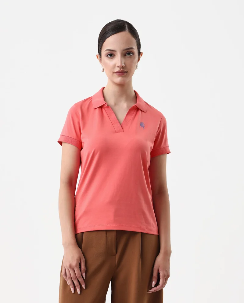 Rareism Women's Cotton Poly Blend Poloï¿½