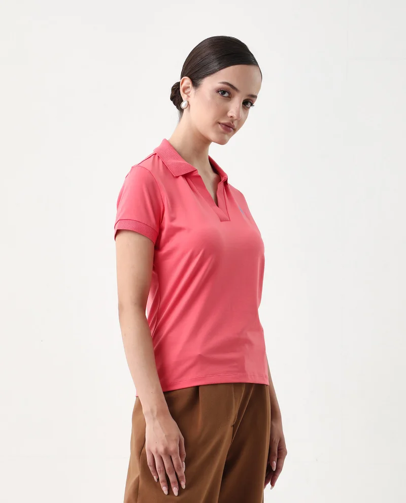 Rareism Women's Cotton Poly Blend Poloï¿½