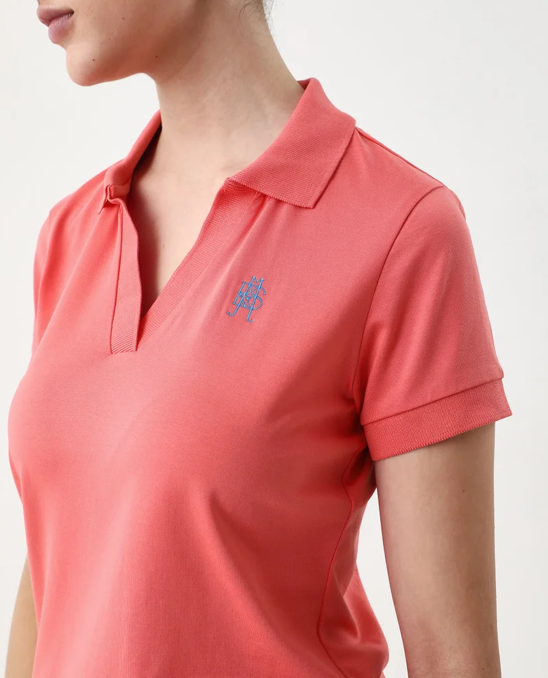 Rareism Women's Cotton Poly Blend Poloï¿½