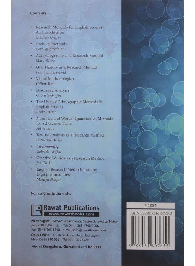 RESEARCH METHODS FOR ENGLISH STUDIES, 2/e, HB [Paperback] - Image 2