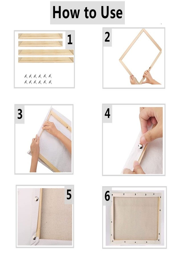 ENLAYER 40X50 cm Wooden Frame DIY Picture Frames Art Suitable for Home Decor Painting Digital Diamond Drawing Paintings, Display Pictures 16x20 picture frames for wall (40 * 50CM) - Image 3
