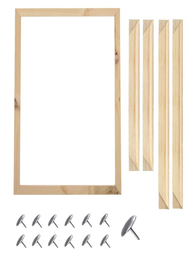 ENLAYER 40X50 cm Wooden Frame DIY Picture Frames Art Suitable for Home Decor Painting Digital Diamond Drawing Paintings, Display Pictures 16x20 picture frames for wall (40 * 50CM) - Image 1