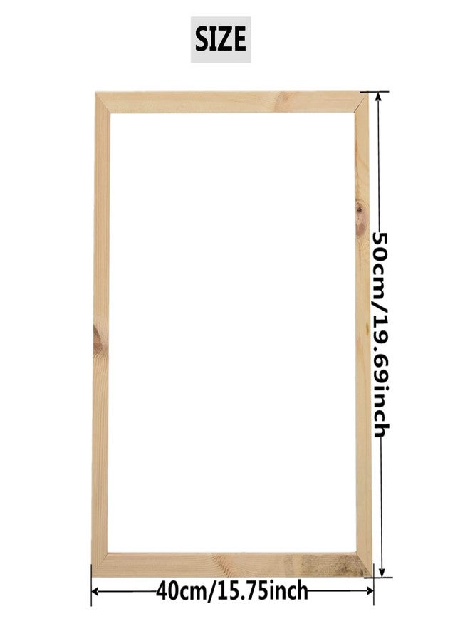 ENLAYER 40X50 cm Wooden Frame DIY Picture Frames Art Suitable for Home Decor Painting Digital Diamond Drawing Paintings, Display Pictures 16x20 picture frames for wall (40 * 50CM) - Image 2