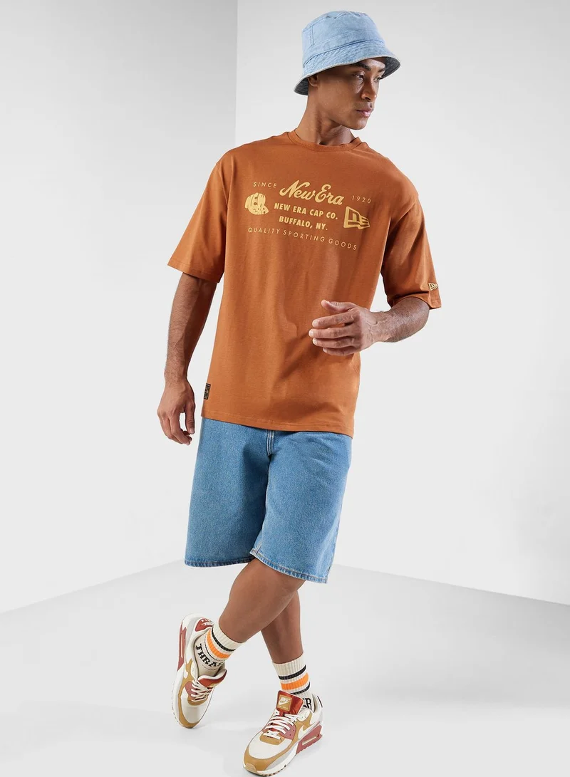 NEW ERA New Era Heritage Oversized T-Shirt
