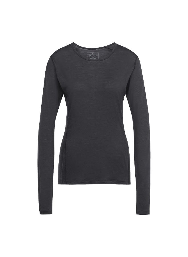 Adidas Xperior Merino 150 Baselayer Long Sleeve T-Shirt - Image 2