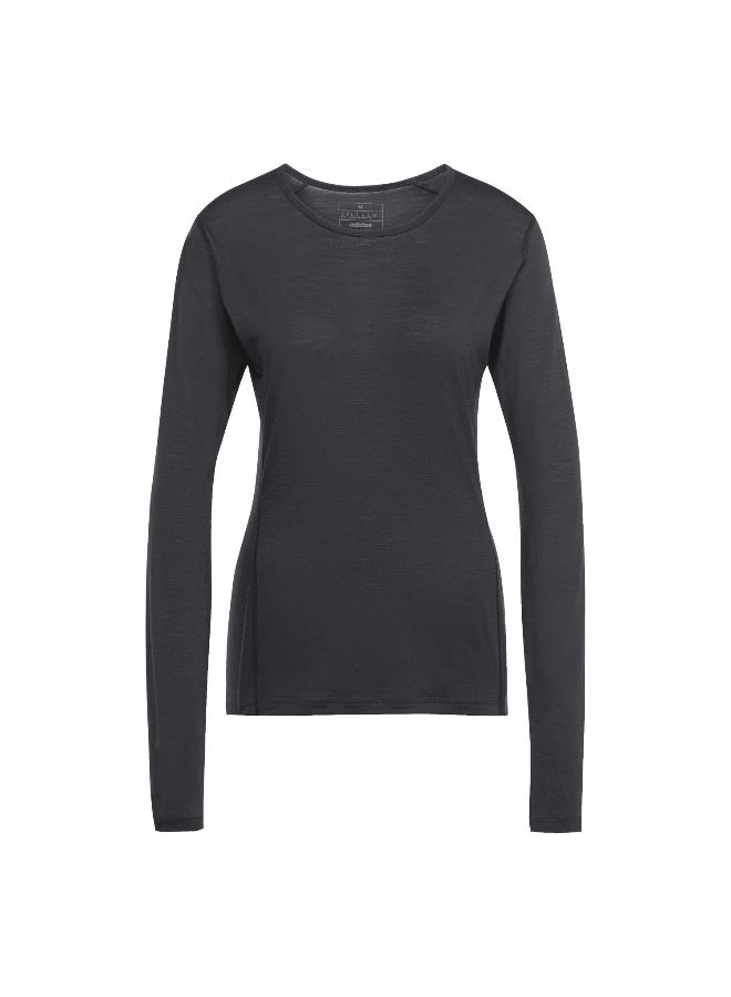 Adidas Xperior Merino 150 Baselayer Long Sleeve T-Shirt - Image 1