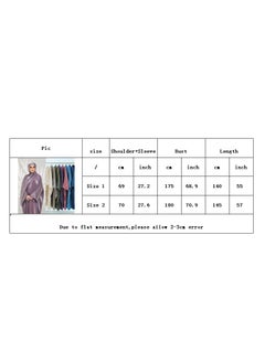 RedMapleTEK Elegant Glitter Fabric Long Dress Green  - Image 2