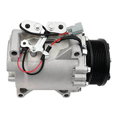AA Ignition Honda CRV AC Compressor - Compatible with 2002-2006 Honda CR-V, 2.4L Vehicles - Replaces 10663AC, 1522110, 10345240, 10349721, 638951- HVAC Air Conditioner Compressor - Image 1