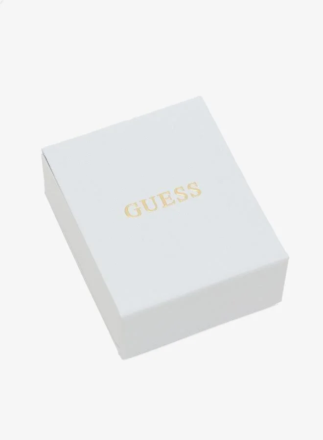Guess  Crystal Heart Chain Necklace for Women | Best Price UAE