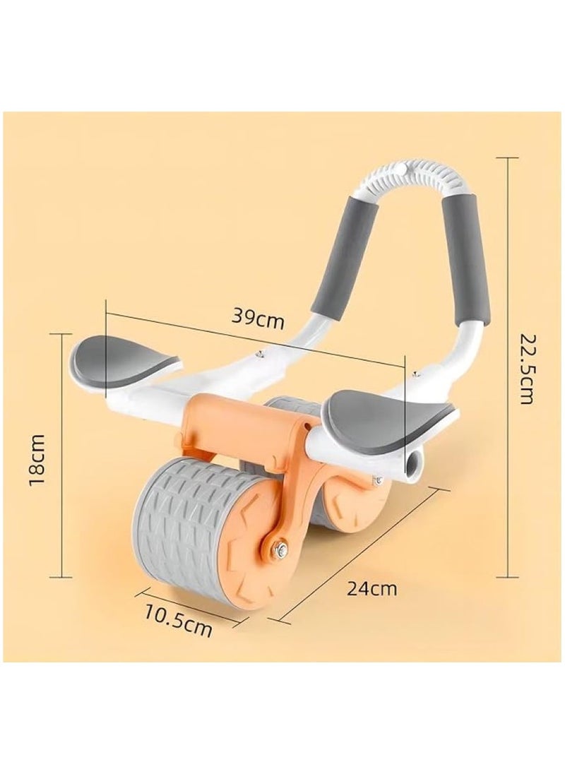 Davin - Ab Abdominal Exercise Roller Elbow Support, abs roller wheel core exercise equipment, Automatic Rebound Abdominal Wheel with timer - Image 1