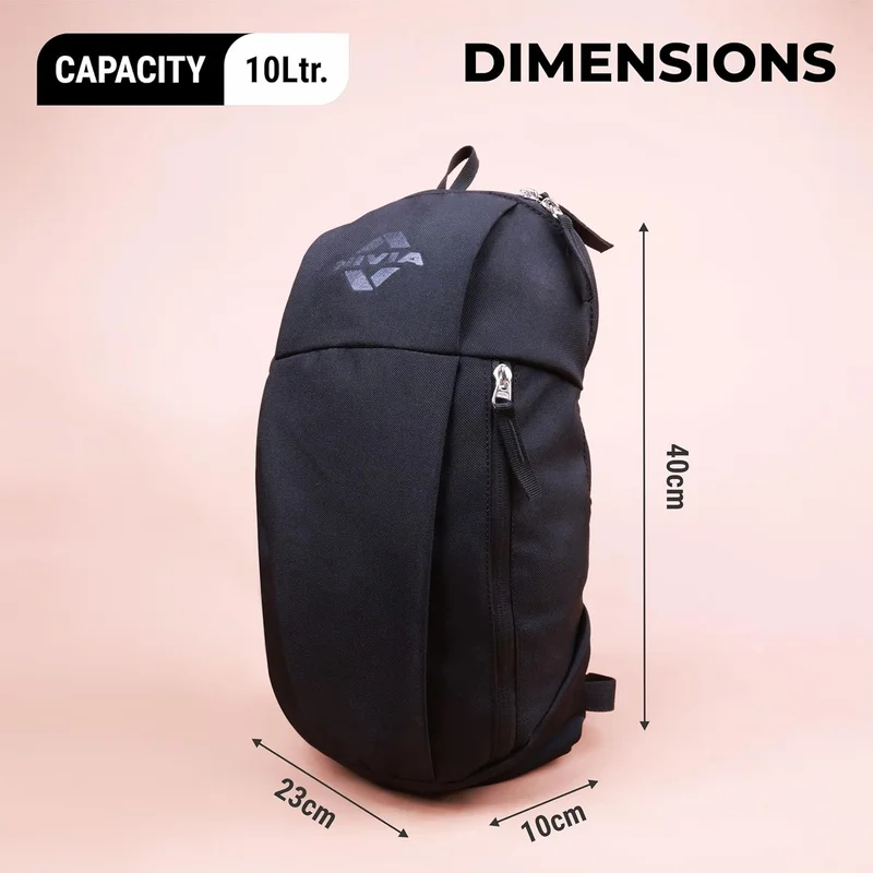 Nivia  Nivia 5227 Pulse Junior Backpack - Black  | Best Price UAE
