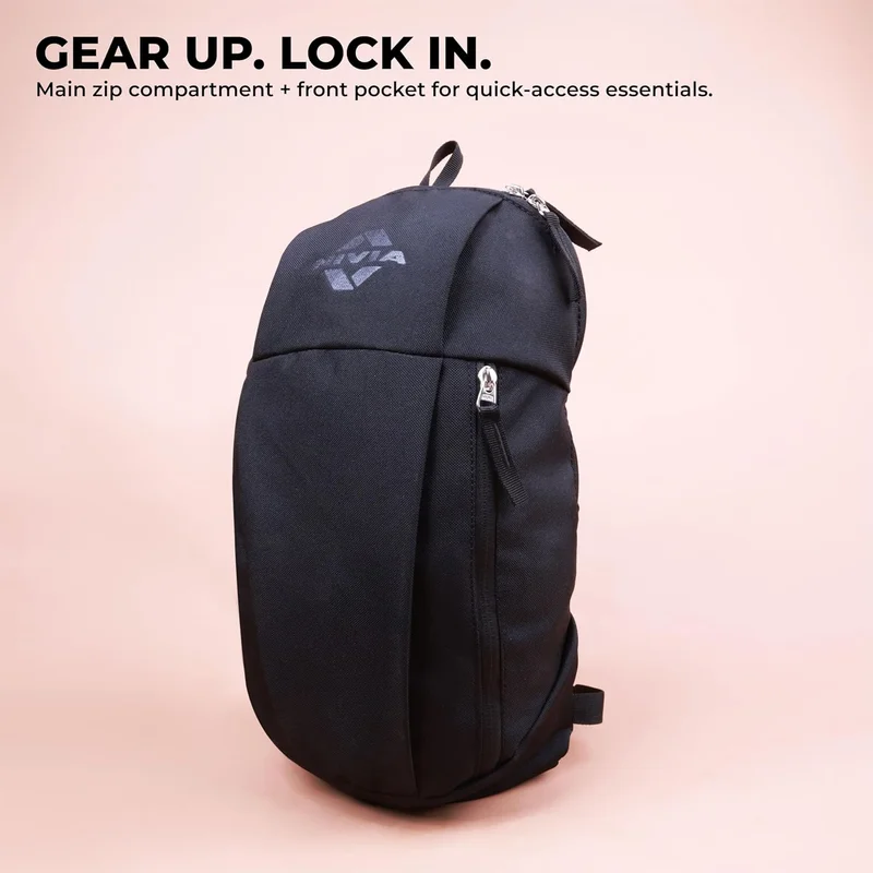 نيفيا Nivia 5227 Pulse Junior Backpack - Black