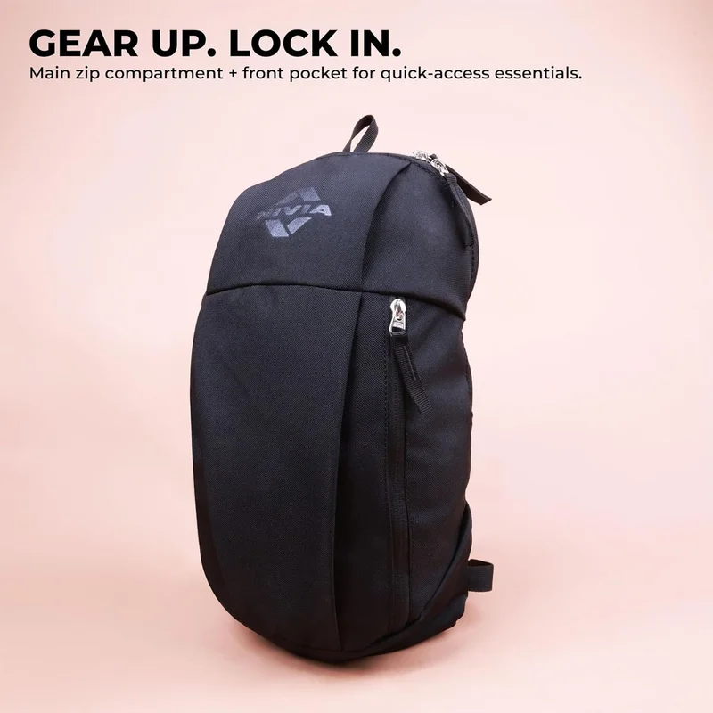 Nivia Nivia 5227 Pulse Junior Backpack - Black