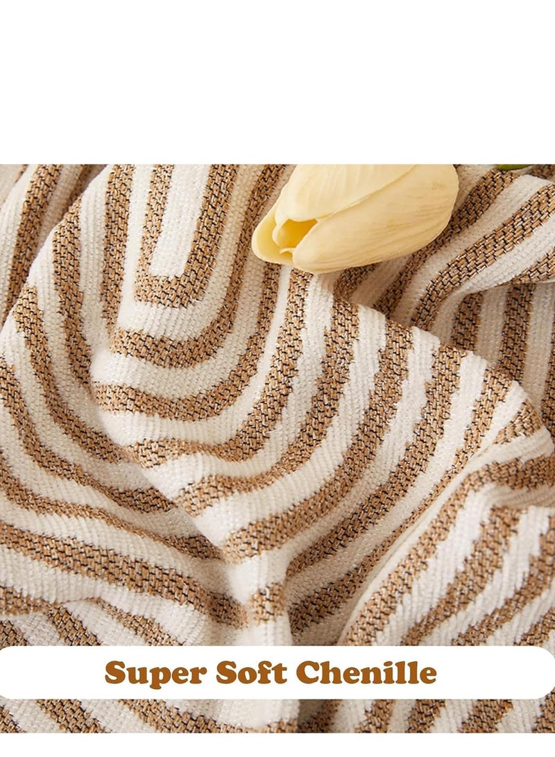 Double Sided Chenille Couch Sofa Cover Stylish Sofa Covers 1 2 3 4 Seater Sofa Cover Chenille Furniture Sofa Cover Towel Chenille Material Double Sided Sofa Towel Four Seasons Sofa Cover Available Both Sides - Image 3