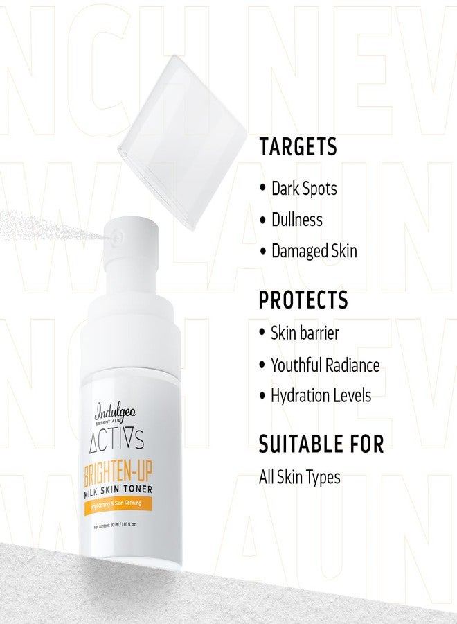 أساسيات إندوليجو تونر حليب إندلجيو إسينشالز مع الجلوتاثيون والأربوتين - يفتح لون البشرة ويوحده ويرطبها ويهدئها ويعزز إشراقها للحصول على بشرة ناعمة ومتألقة (30 مل) - Image 2