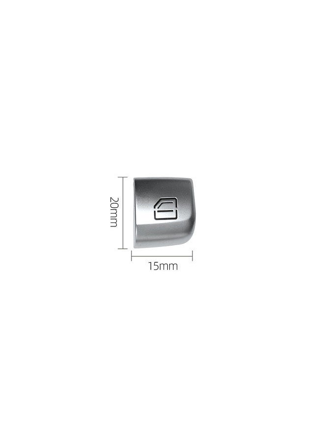 Generic - Window Switch Button Covers Replacement For Mercedes Benz C GLC Class W205 W213 2015-2023,W253 GLC Class 2016-2022, Window Control Power Push Button Cover - Image 1