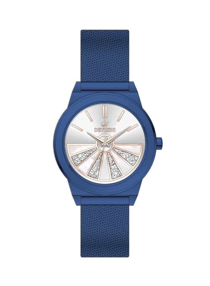 ديفوشي ساعة نسائية حصيرة وميناء انيق ماركة ديفوشي - Image 2