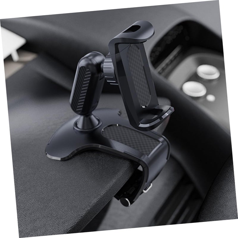 Universal Car Phone Holder Dashboard Mount Black Easy Installation Scratch Resistant Design - Image 3