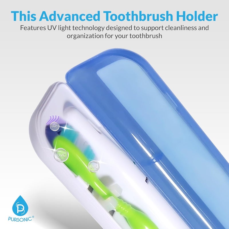 Pursonic S1 Portable UV Toothbrush Sanitizer with Automatic Timer - Image 2