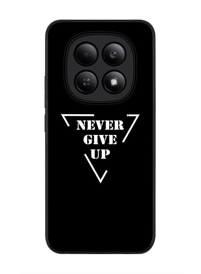 For Xiaomi Redmi Note 15 4G Case,Slim fit Camera Protection, Shockproof Thin Phone cover  - Never give up