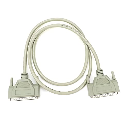 Dahszhi Parallel Printer Cable Male to Male DB37 37 Pin Serial Extension Cable 1.5M/5Ft Length - Image 2