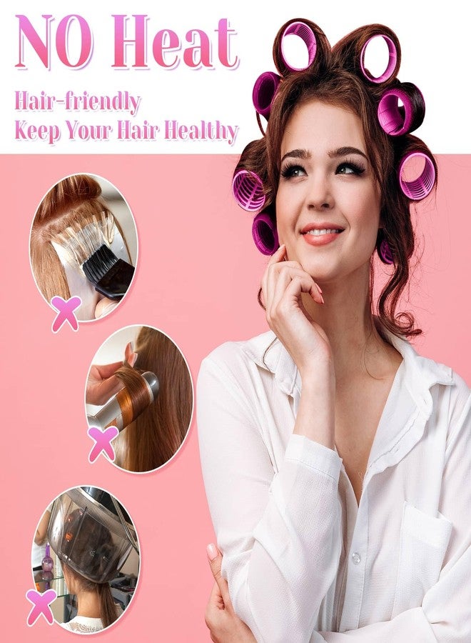 VIVIAN Hair Rollers, Small 6 Pcs Set Hairdressing Curlers, Hair Curlers Sets, DIY Curly Hairstyle, Colors May Vary - Image 3