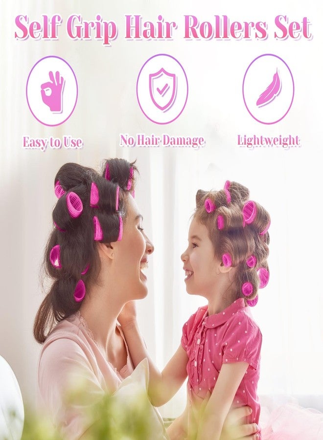 VIVIAN Hair Rollers, Small 6 Pcs Set Hairdressing Curlers, Hair Curlers Sets, DIY Curly Hairstyle, Colors May Vary - Image 4
