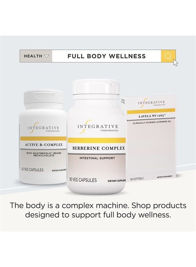 Integrative Therapeutics مركب البربرين - مكمل البربرين مع مستخلص العنب الأوريغوني وجذر الذهب - مكمل نباتي - 90 كبسولة - Image 5