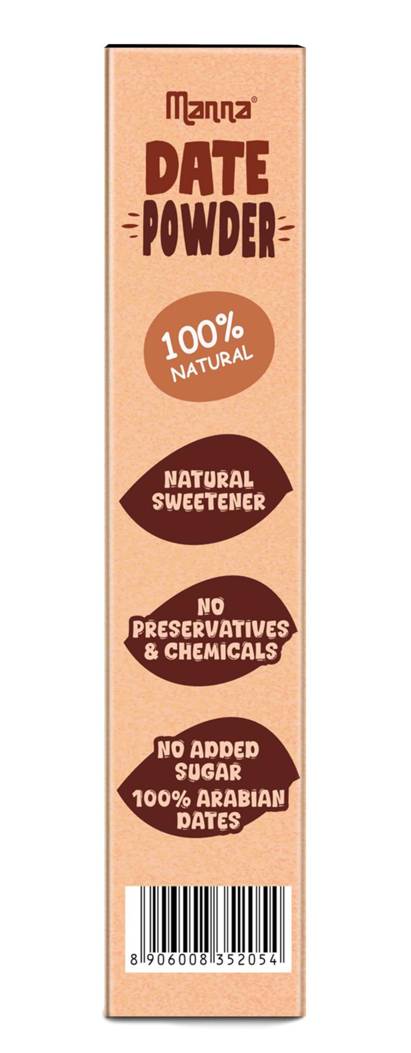 Manna Date Powder Natural Sweetner. Kharik/Khajur Powder. No Added Color, Flavor or Preservatives. Healthy Substitute for Sugar. 200g - Image 3