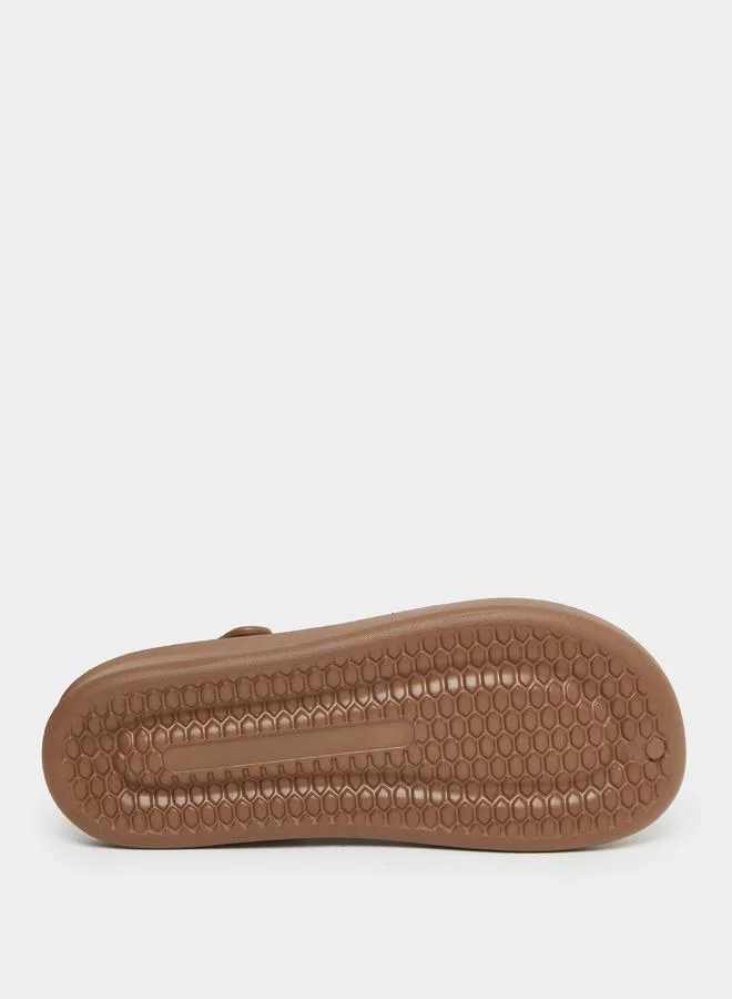 Take Two Take Two Solid Heel Strap Slip On Clogs