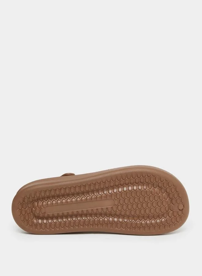 تايك تو شباشب كلوج بنعل سميك بحزام كعب صلب