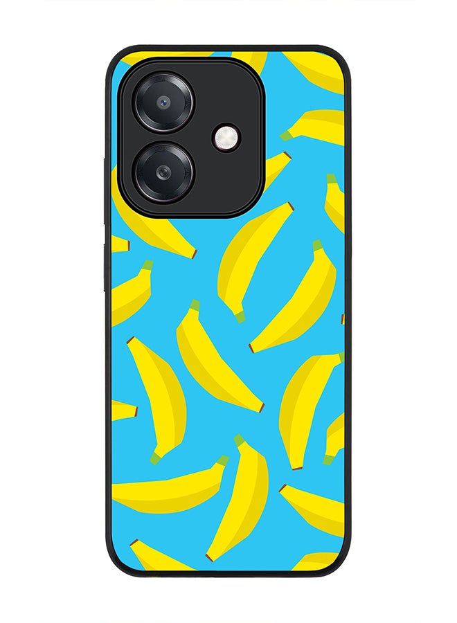 Stylizedd For Oppo A60 5G / A3 5G / A3x 5G Case,Slim fit Camera Protection, Shockproof Thin Phone cover - Scattered Bananas - Image 1