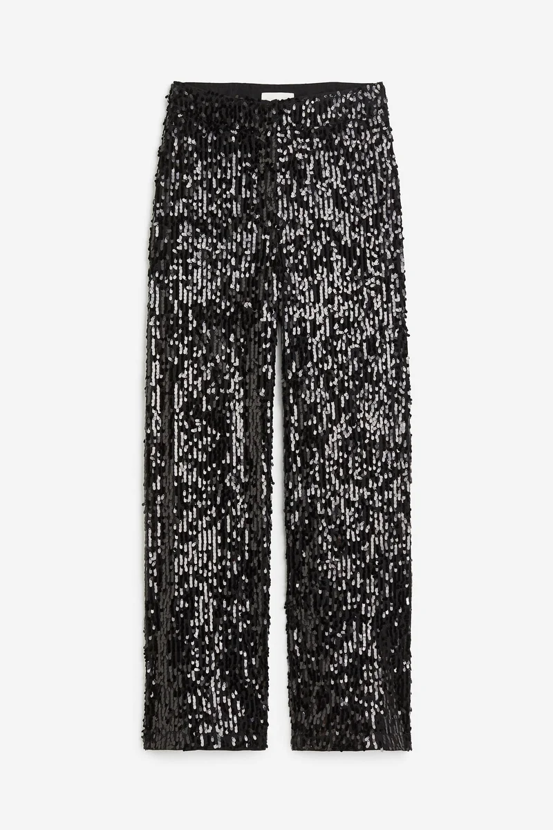 H&M Sequined Trousers