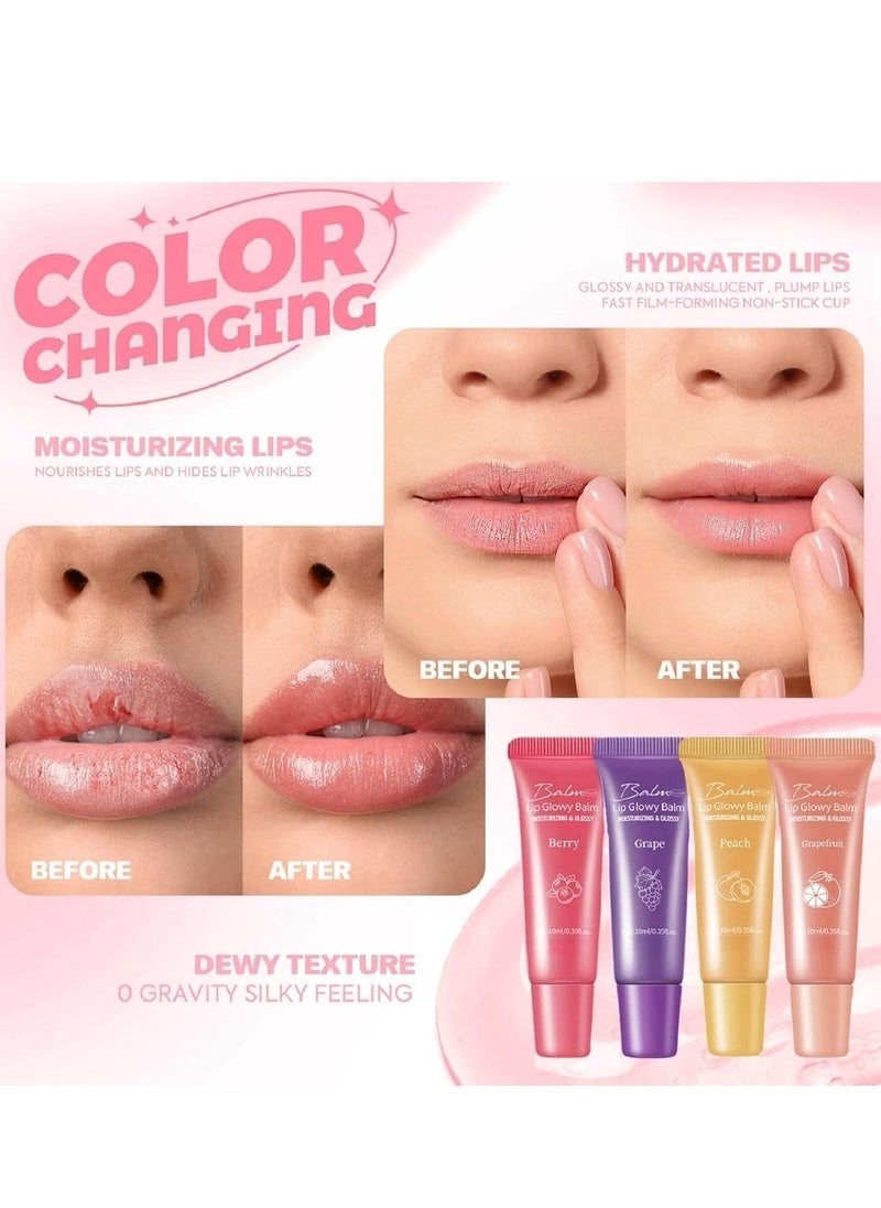 Generic Lip , Moisturizing Lip , Lip  for Chapped Lips, Lip  Set, Lip  for Dry Lips, Lip Repair , Fruity Lip  (4 Flavors)  - Image 3