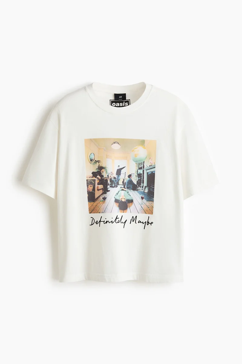 H&M Relaxed Fit Printed T-shirt