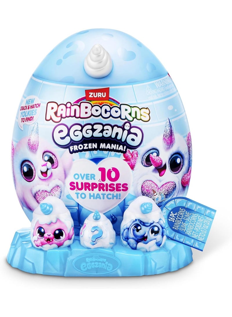Rainbocorns لعبة فروزينكورن المفاجئة المحشوة مع رجل الثلج النادر - قد يختلف النمط - Image 1