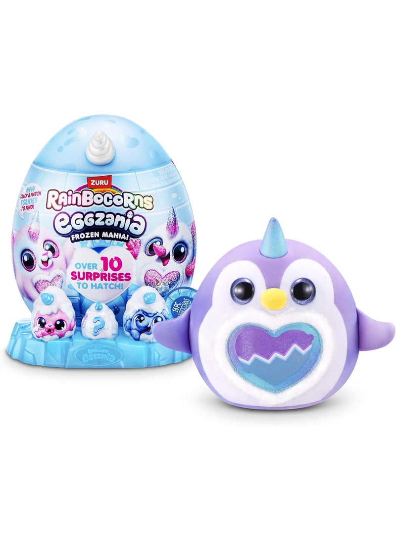 Rainbocorns لعبة فروزينكورن المفاجئة المحشوة مع رجل الثلج النادر - قد يختلف النمط - Image 2