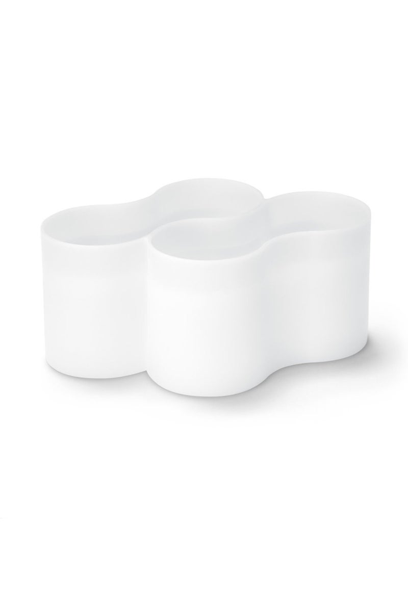 Tchibo Plastic Tube Holders, White - Image 2