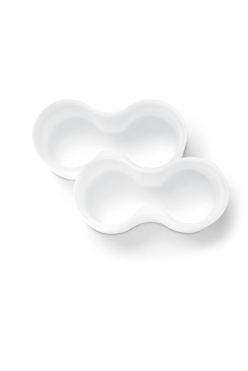 Tchibo Plastic Tube Holders, White - Image 3