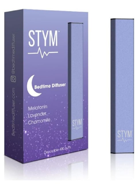 Stym Bedtime Diffuser Personal Essential Oil Aromatherapy Device with Melatonin
