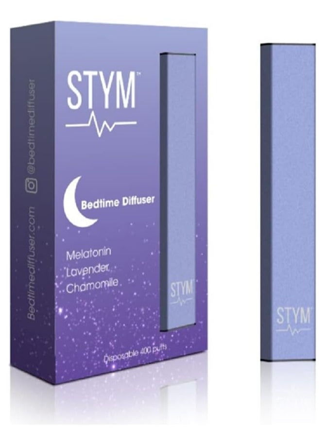 STYM Stym Bedtime Diffuser Personal Essential Oil Aromatherapy Device with Melatonin 