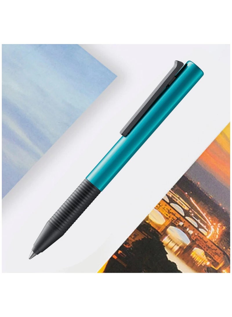 LAMY قلم حبر جاف قابل للسحب نوع تورمالين بقبضة متوسطة وحبر أزرق - Image 5