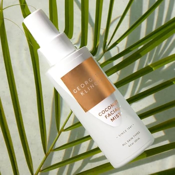 Georgette Klinger Coconut Facial Mist - Hydrating, Long-Lasting Makeup Setting Spray with Moisturizing Antioxidants for Dewy Matte Face, Protects and Plumps Dehydrated Skin - 4.2 oz - Image 3